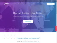 Desktop screenshot for jazzhr.com