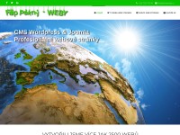 Desktop screenshot for peknyweby.cz