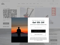 Desktop screenshot for quiksilver.com