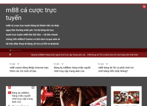 How 178666.net looks like on a tablet such as an iPad.