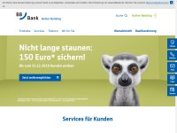 Desktop screenshot for bbbank.de