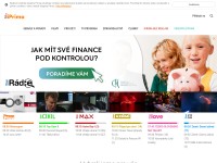 Desktop screenshot for iprima.cz