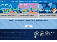 Desktop screenshot for groupm.com