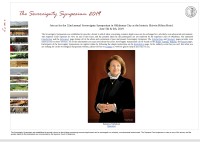 Desktop screenshot for thesovereigntysymposium.com