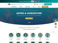 Desktop screenshot for horoscope.fr