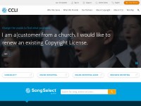 Desktop screenshot for ccli.com