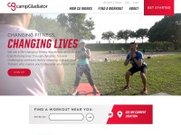 Desktop screenshot for campgladiator.com