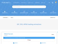Desktop screenshot for preloaders.net
