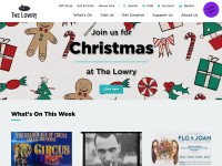 Desktop screenshot for thelowry.com