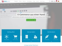 Desktop screenshot for plentymarkets.eu