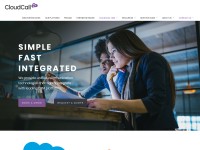 Desktop screenshot for cloudcall.com