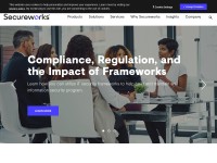 Desktop screenshot for secureworks.com
