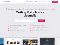 Desktop screenshot for journoportfolio.com