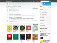 Desktop screenshot for soundeo.com