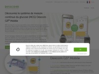 Desktop screenshot for dexcom.com