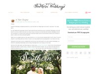 Desktop screenshot for southernweddings.com