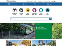 Desktop screenshot for mbta.com