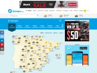Desktop screenshot for tiempo.com