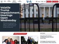 Desktop screenshot for voanews.com