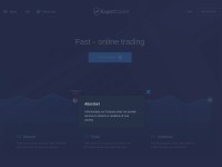 Desktop screenshot for expertoption.com