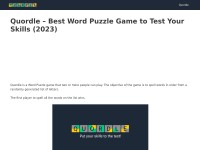 Desktop screenshot for quordleapp.com