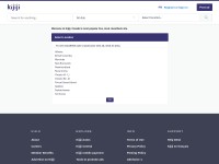 Desktop screenshot for kijiji.ca