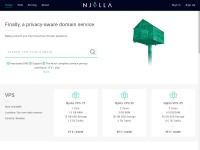 Desktop screenshot for njalla.fo