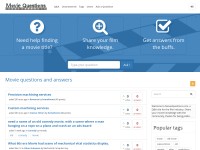 Desktop screenshot for moviequestions.com