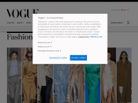 Desktop screenshot for vogue.it