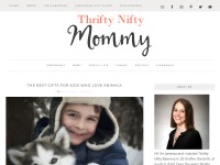 Desktop screenshot for thriftyniftymommy.com