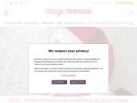Desktop screenshot for magicmaman.com