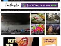 Desktop screenshot for lamag.com