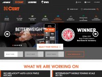 Desktop screenshot for curtmfg.com