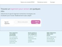 Desktop screenshot for seniortransition.fr