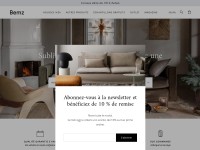 Desktop screenshot for bemz.com