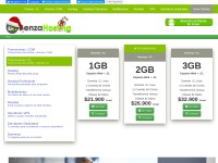 Desktop screenshot for benzahosting.cl