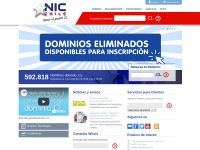 Desktop screenshot for nic.cl