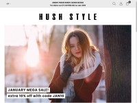 Desktop screenshot for hushstyle.com