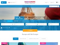Desktop screenshot for raileurope.com