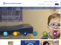 Desktop screenshot for childrenshospital.org