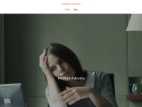 Desktop screenshot for mcafe-activate.simplesite.com