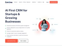 Desktop screenshot for crmone.com