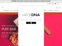 Desktop screenshot for vapordna.com