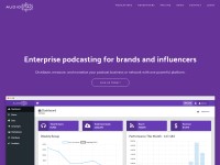 Desktop screenshot for audiostaq.com