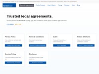 Desktop screenshot for termsfeed.com