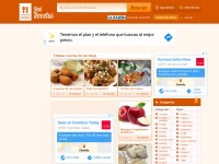 Desktop screenshot for querecetas.com