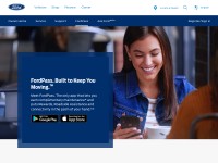 Desktop screenshot for fordpass.com