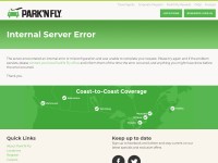 Desktop screenshot for parknfly.ca