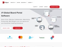 Desktop screenshot for diligent.com