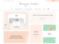 Desktop screenshot for angiemakes.com